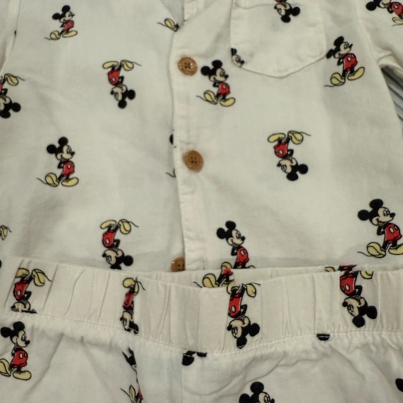 Disney Mickey Mouse Kids Matching Set - White and Red - Picture 2 of 4
